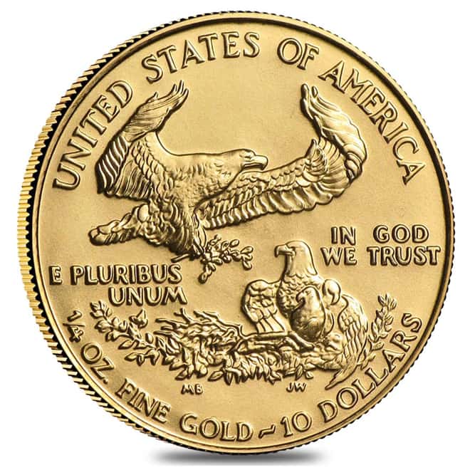 2014 1/4 oz Gold American Eagle BU (w/Box)