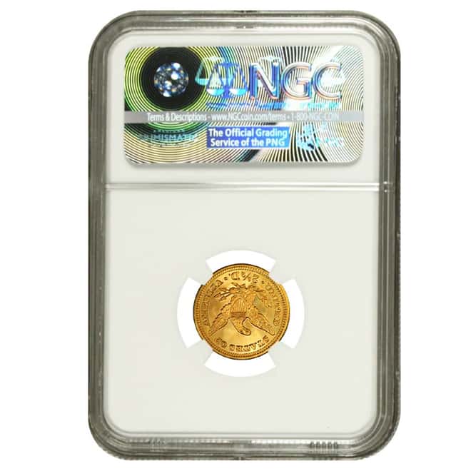 1907 $2.5 Liberty Head Quarter Eagle Gold Coin NGC UNC Details 