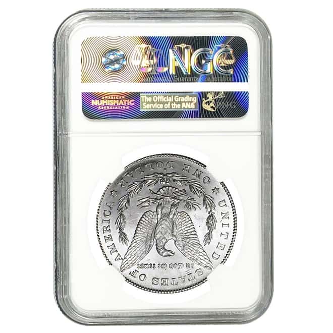 1878 S Silver Morgan Dollar NGC MS 61