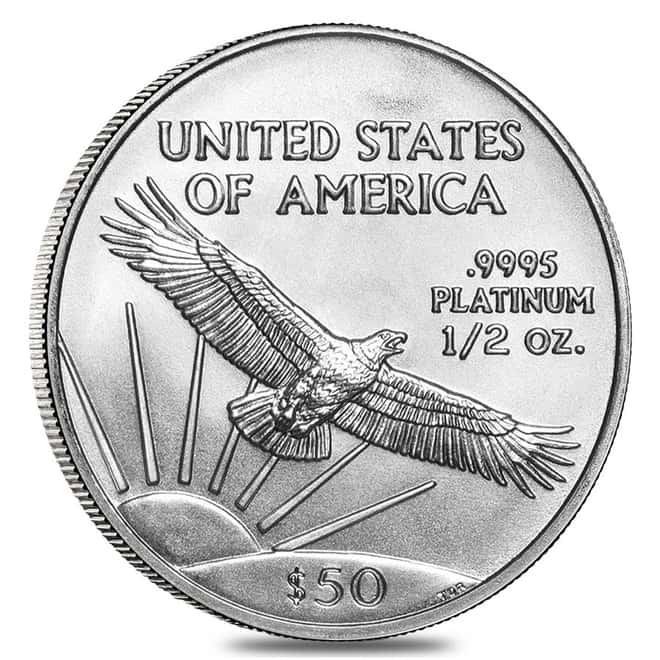 2007 1/2 oz Platinum American Eagle BU