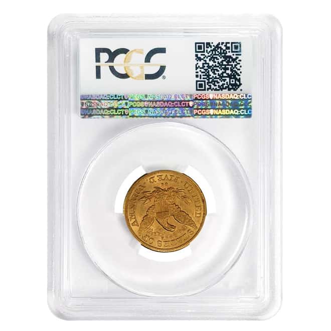 1879 CC $5 Liberty Head Gold Half Eagle PCGS F 15 - Low Mintage