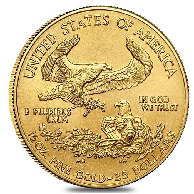 2000 1/2 oz Gold American Eagle BU
