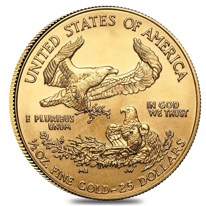 2002 1/2 oz Gold American Eagle BU 