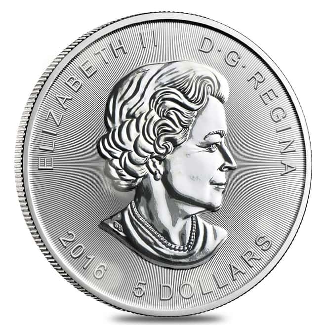 2016 1 oz Silver Canadian Superman: S-Shield .9999 Fine $5 Coin (Milky)