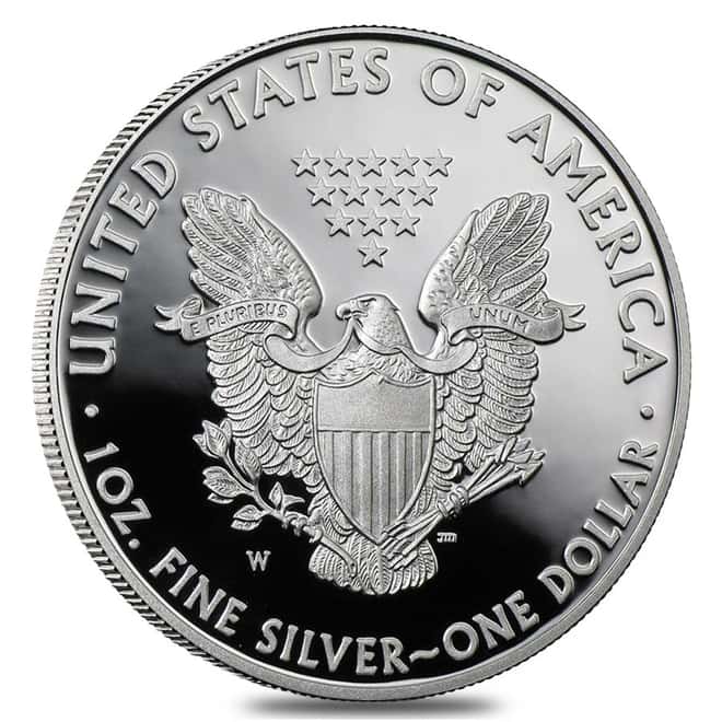 2012-W 1 oz Proof Silver American Eagle (w/Box & COA)