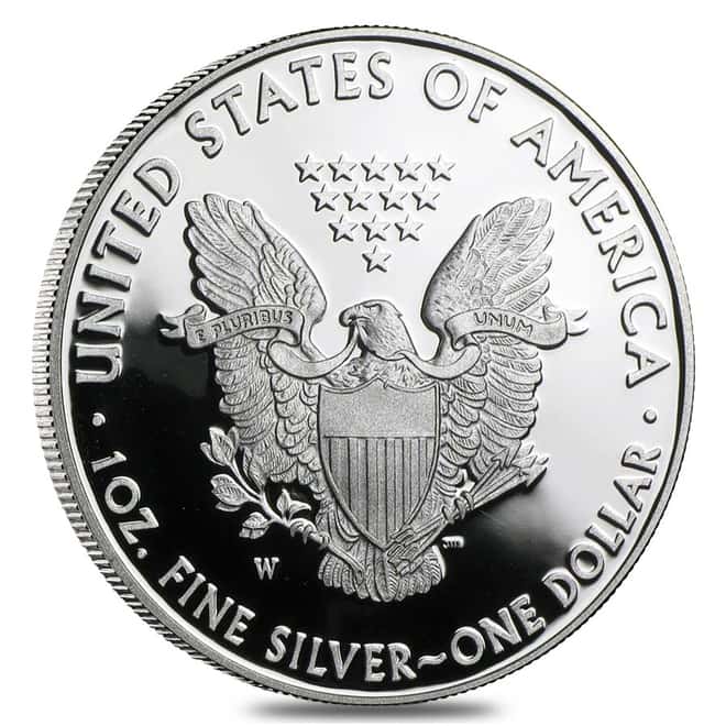 2013-W 1 oz Proof Silver American Eagle (w/Box & COA)
