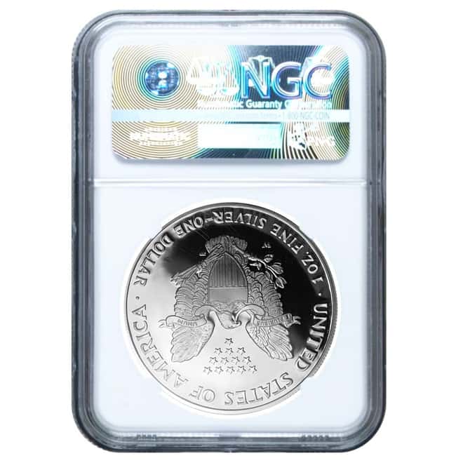 2005-W 1 oz Proof Silver American Eagle $1 Coin NGC PF 70 UCAM