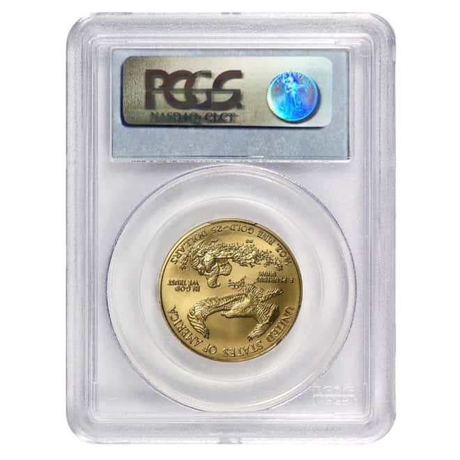 2006-W Burnished 1/2 oz $25 Gold Eagle PCGS MS 69