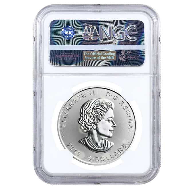 2016 1 oz Silver Canadian Superman: S-Shield NGC MS 69 FDOI (Milky)