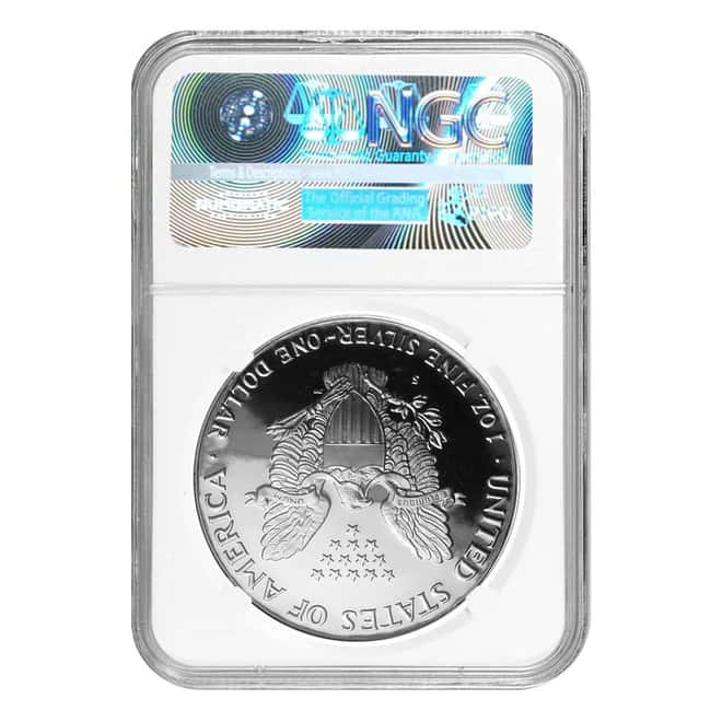 1991 S 1 oz Silver American Eagle $1 Coin NGC PF 69 UCAM