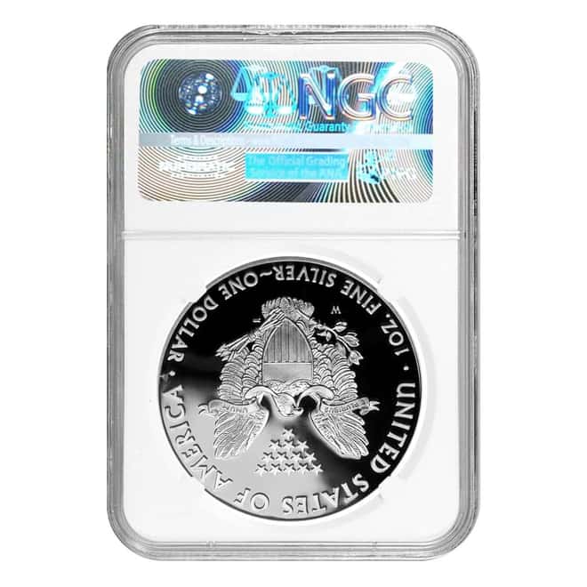 2012 W 1 oz Silver American Eagle $1 Coin NGC PF 69 UCAM