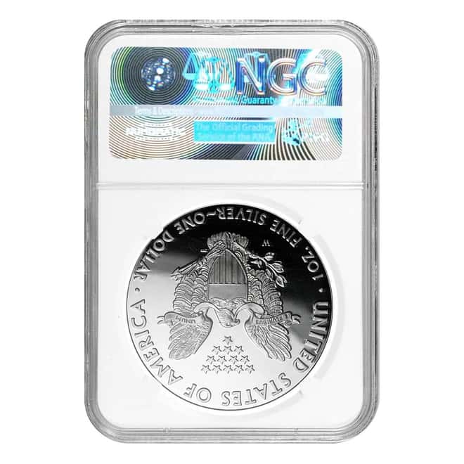 2013 W 1 oz Silver American Eagle $1 Coin NGC PF 70 UCAM