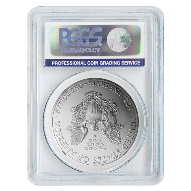 2013 1 oz Silver American Eagle $1 Coin PCGS MS 69