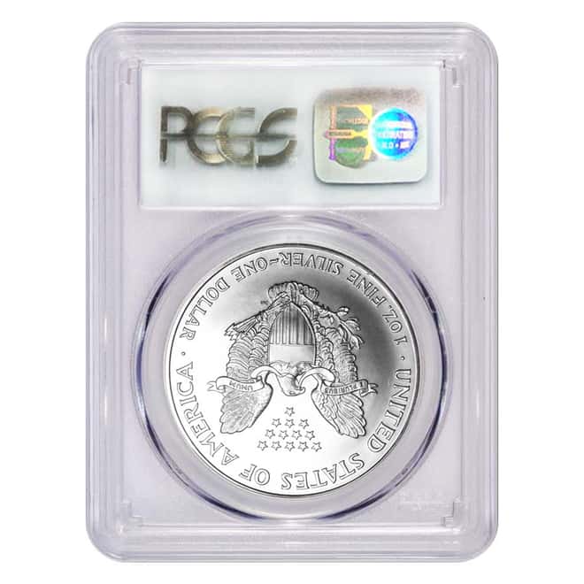 2009 $1 Silver American Eagle PCGS MS 70 - First Strike