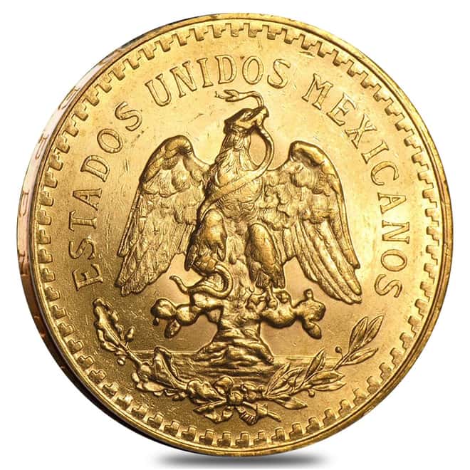 1926 50 Pesos Mexican Gold Coin