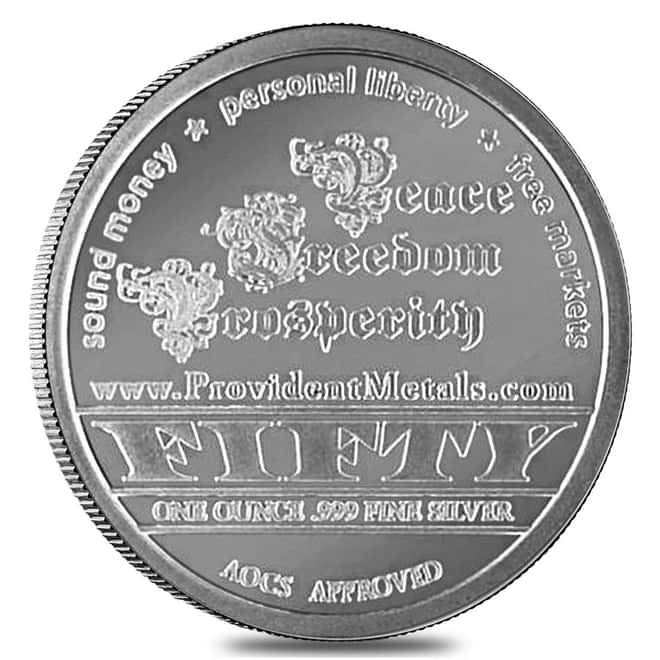 Ron Paul 1 oz Silver Proof Round (in Capsule)