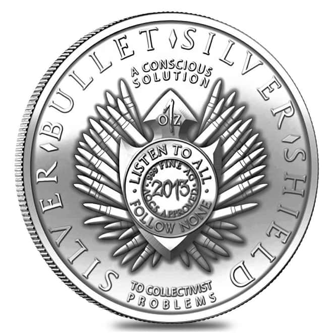 1 oz 2013 Freedom Girl .999 Silver Proof Round in Box with COA