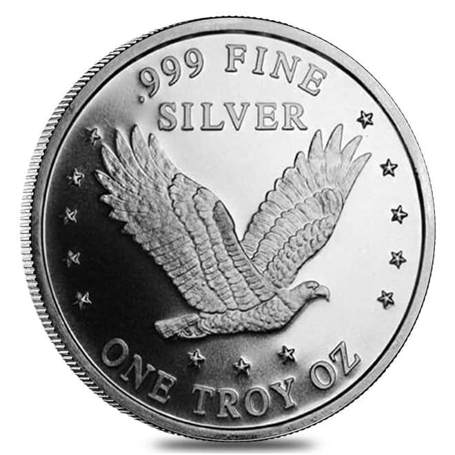 Roll of 20 - Standing Liberty Design 1 Troy oz .999 Fine Silver Rounds