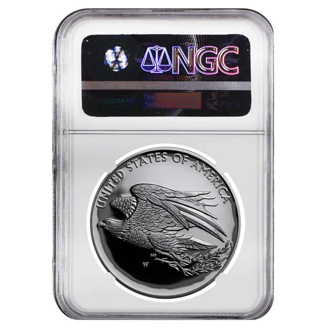 2016-W Silver Proof American Liberty Medal NGC PF 69 (NY Label, w/Box & COA)