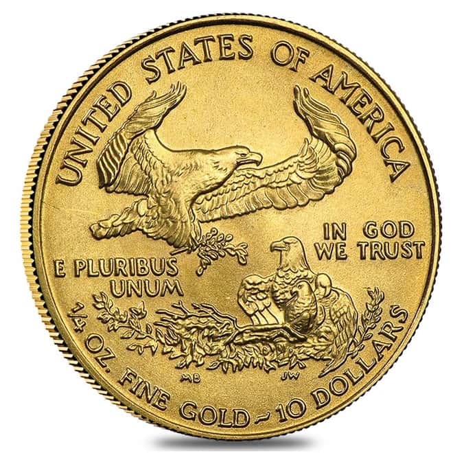 2001 1/4 oz Gold American Eagle BU