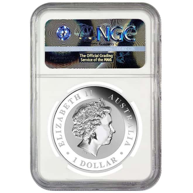 2017 1 oz Silver Australian Koala Perth Mint NGC MS 70 Early Releases