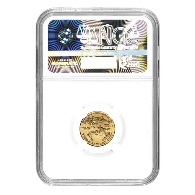 2017 1/10 oz Gold American Eagle NGC MS 69 Early Releases