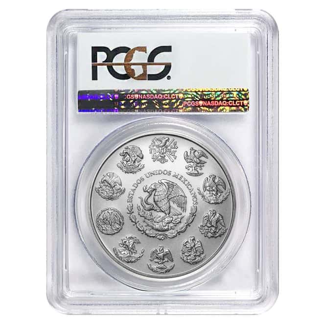 2017 1 oz Mexican Silver Libertad Coin PCGS MS 69 First Strike 