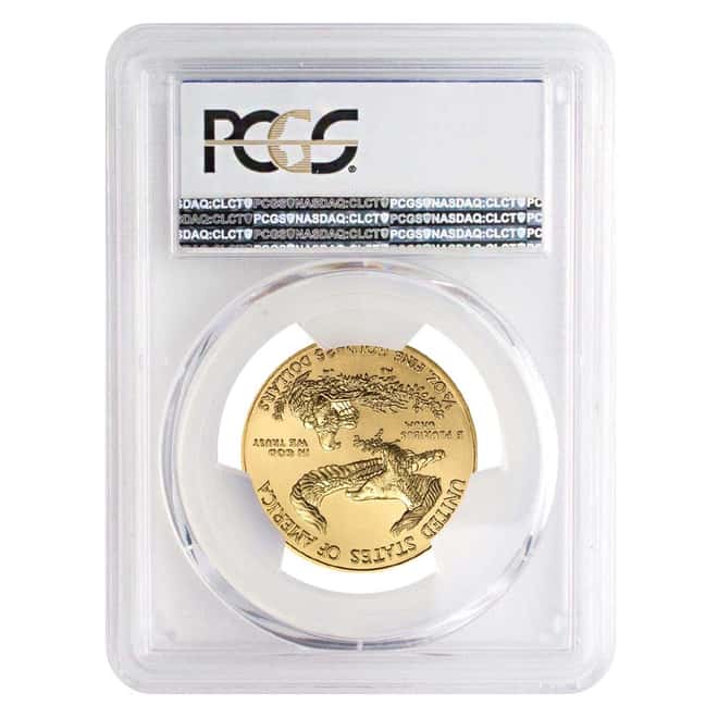2017 1/2 oz Gold American Eagle PCGS MS 70 First Strike - West Point