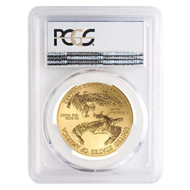 2017 1 oz Gold American Eagle PCGS MS 69 First Strike - West Point