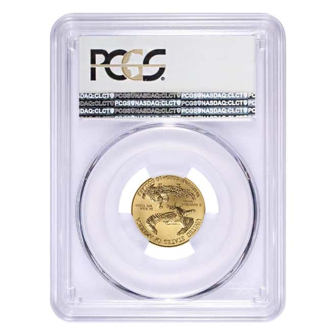 2017 1/4 oz Gold American Eagle PCGS MS 69 First Strike - West Point