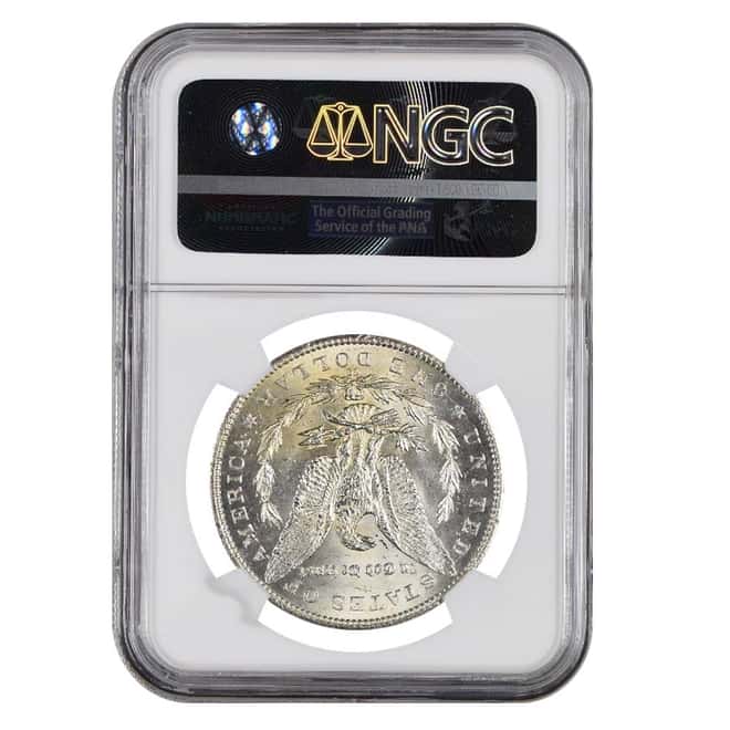1885-CC Silver Morgan Dollar NGC MS 63