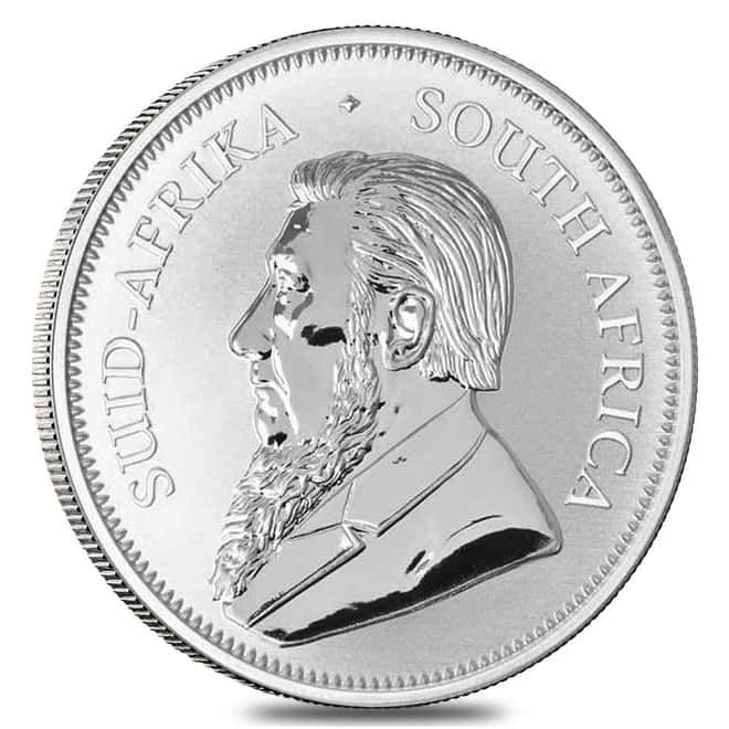 2017 South Africa 1 oz Platinum Krugerrand Proof (50th Annv. Privy)