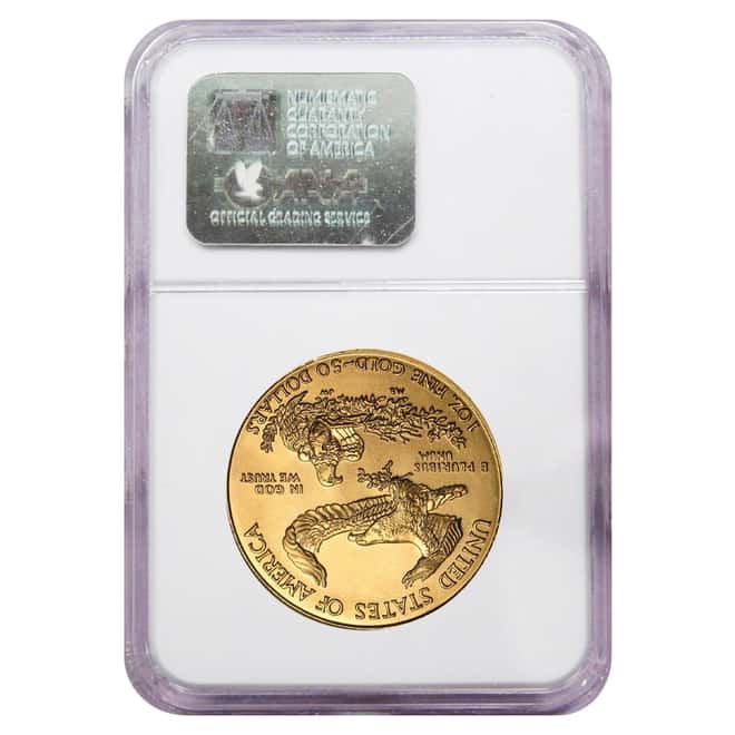 2000 1 oz $50 Gold American Eagle NGC MS 70