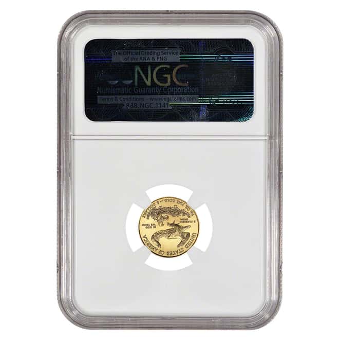 2014 1/10 oz $5 Gold American Eagle NGC MS 70 (Early Releases)