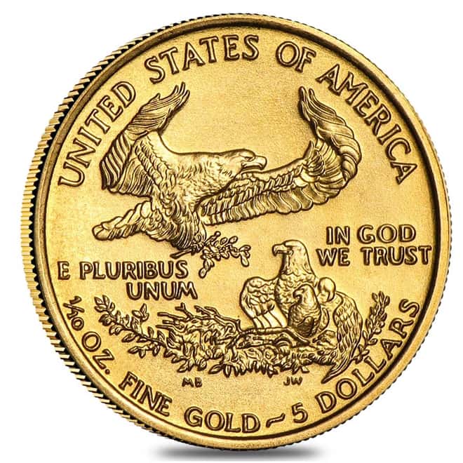 1994 1/10 oz Gold American Eagle BU