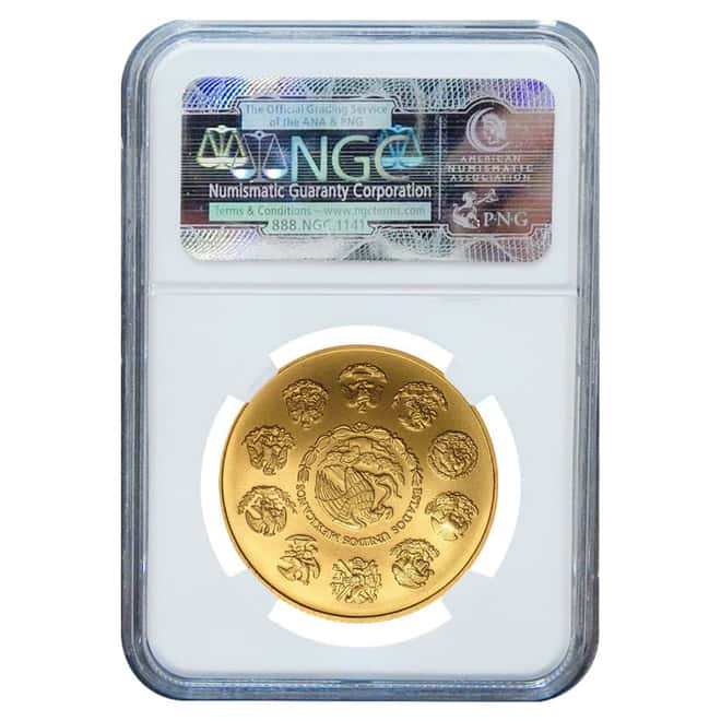 2010 1 oz Mexican Gold Libertad NGC MS 69