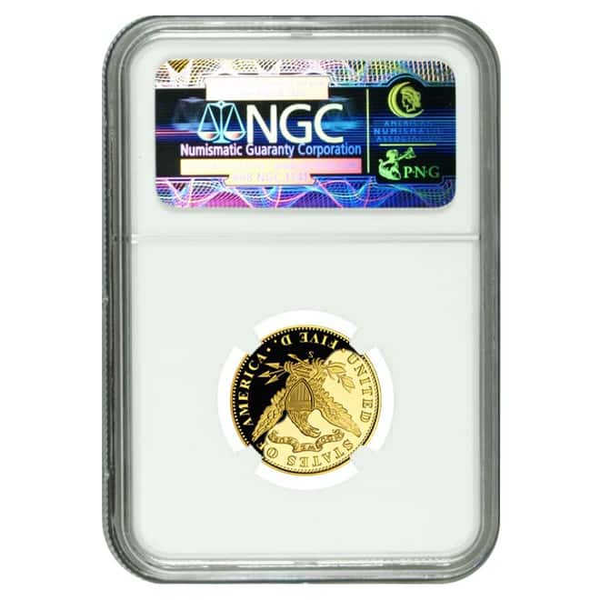 2006 S Gold $5 Proof Commemorative San Francisco Old Mint NGC PF 70 UCAM