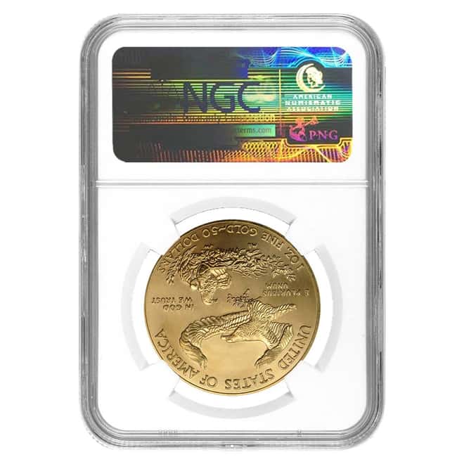 2009 1 oz $50 Gold American Eagle Coin NGC MS 70 Early Releases
