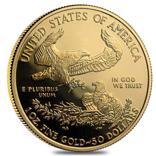 2004-W 1 oz $50 Proof Gold American Eagle (w/Box & COA)