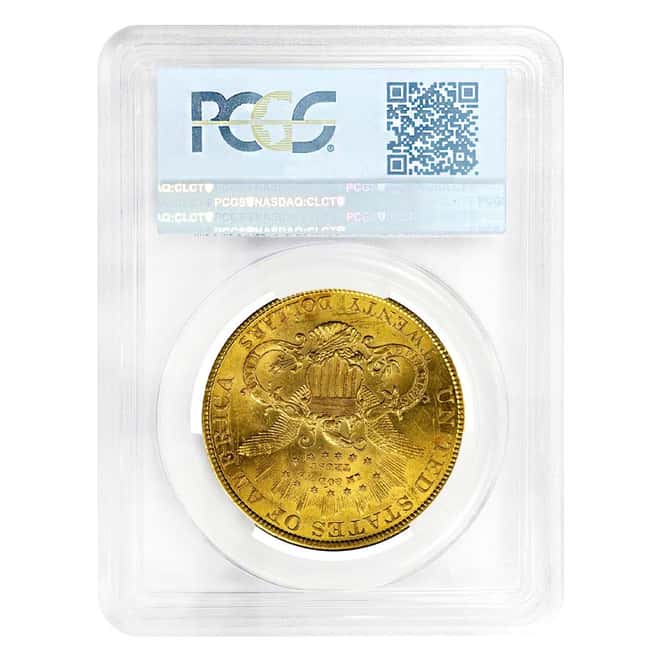 1900 $20 Liberty Head Double Eagle Gold Coin PCGS MS 62