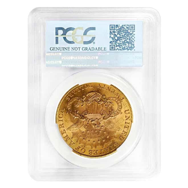 1901 S $20 Liberty Head Double Eagle Gold Coin PCGS XF Details