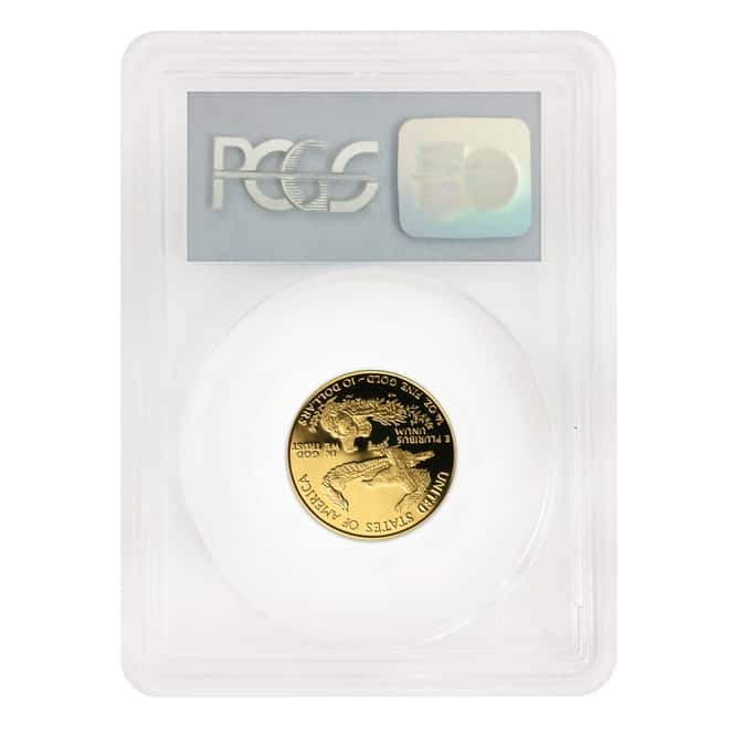 1998 W 1.85 oz Proof Gold American Eagle 4-coin Set PCGS PF 69 DCAM
