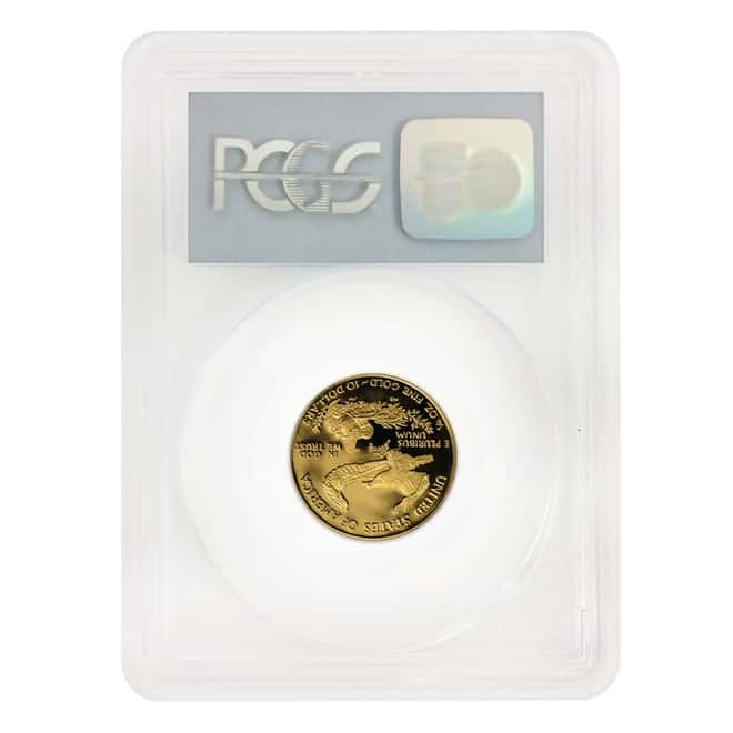 1996 W 1.85 oz Proof Gold American Eagle 4-coin Set PCGS PF 69 DCAM