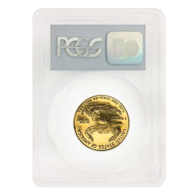 1998 W 1.85 oz Proof Gold American Eagle 4-coin Set PCGS PF 69 DCAM