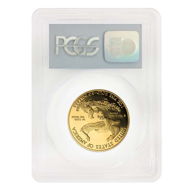 1996 W 1.85 oz Proof Gold American Eagle 4-coin Set PCGS PF 69 DCAM