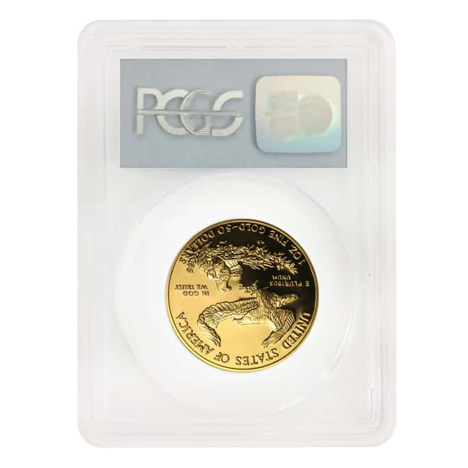 2003 W 1.85 oz Proof Gold American Eagle 4-coin Set PCGS PF 69 DCAM