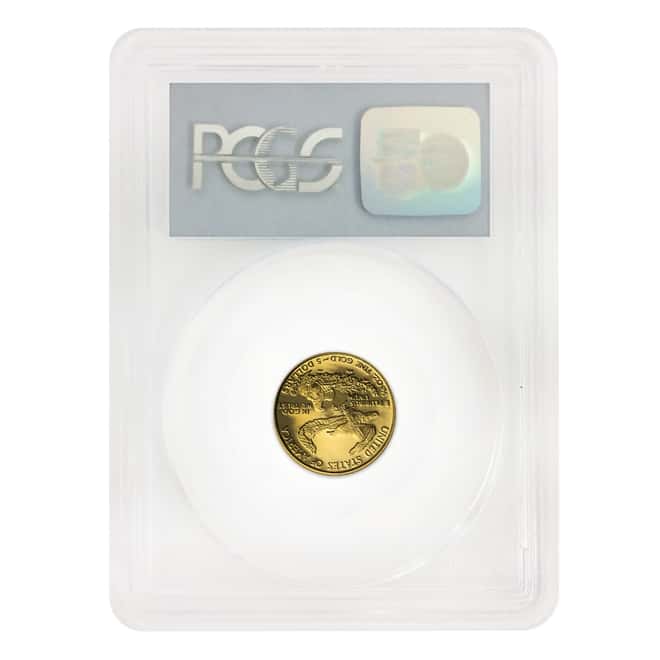 1998 W 1.85 oz Proof Gold American Eagle 4-coin Set PCGS PF 69 DCAM