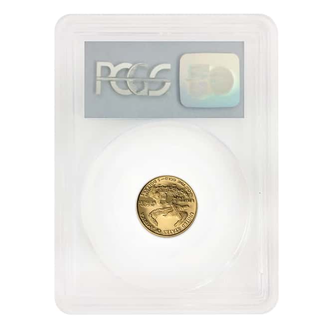 1996 W 1.85 oz Proof Gold American Eagle 4-coin Set PCGS PF 69 DCAM