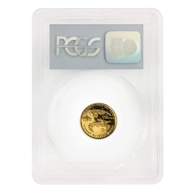 1999 W 1.85 oz Proof Gold American Eagle 4-coin Set PCGS PF 69 DCAM