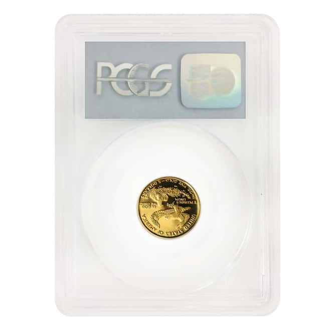 1997 W 1.85 oz Proof Gold American Eagle 4-coin Set PCGS PF 69 DCAM
